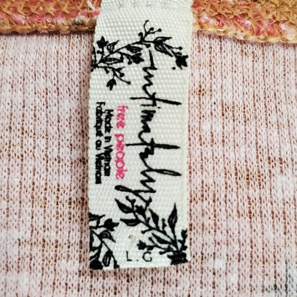 Floral Long Sleeve Bodysuit - Tan - Picture 14 of 14